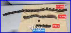 33 Antique Sleigh Bells 1 Jingle Bells original Aged Leather Straps 1800s