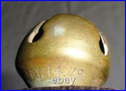 34 Brass Horse Sleigh Bells Pat May 14 1879 91 Leather Strap withBuckle