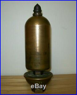 3 Antique Lunkenheimer Brass Plain Bell Steam Whistle for Traction Engine, etc