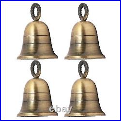 3 Indian Brass Bell Jingle Bells for Home Door Décor Craft Chime Pet Bell Décor