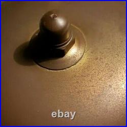 4 Antique Brass Pull Chain Bell Excellent Working Condition LOUD