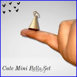 500 Mini Rustic Cowbells Garden Wind Chimes Bells Minimalists Bulk & Wholesale