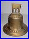 7 Antique Bronze Spanish Colonial Mission Bell 1881-XLNT Condition-7 Lbs