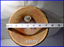 7 Antique Bronze Spanish Colonial Mission Bell 1881-XLNT Condition-7 Lbs