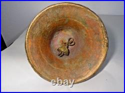 7 Antique Bronze Spanish Colonial Mission Bell 1881-XLNT Condition-7 Lbs