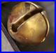 7 Antique Large Solid Brass Sleigh Bells on Leather Farmhouse Country Christmas