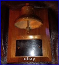7 Military Brass Victory Bell, Heavy Solid Brass