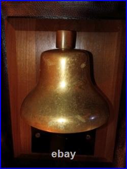 7 Military Brass Victory Bell, Heavy Solid Brass