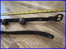 8' Antique 1800's Amish 18 Brass Sleigh Bell Petal Number Graduate 1.75 Harness