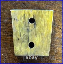 8 Hanging Wall Mount Bronze Brass Ship's Bell withWall Anchor, Original Patina