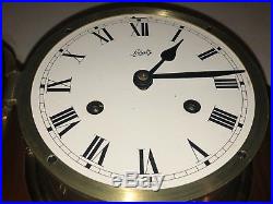 8 days Schatz Ships bell Clock marine, working clock