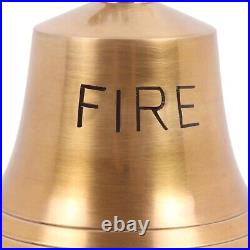 9 Brass Fire Bell Ship Bell Wall Mounted Bracket Nautical Home Decor