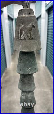 ANTIQUE 10 Brass Camel Bells Middle East Handmade Late 19th Early 20th Beautiful