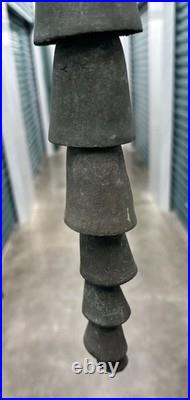 ANTIQUE 10 Brass Camel Bells Middle East Handmade Late 19th Early 20th Beautiful