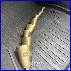 ANTIQUE 8 BRASS CAMEL BELLS HANDMADE MIDDLE EAST USED LATE 19th EARLY 20th IRAN