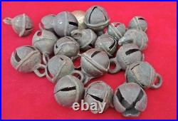 ANTIQUE HAND CRAFTED UNIQUE OX / COW 20 Pcs. (CHRISTMAS DECORATIVE) BRASS BELLS