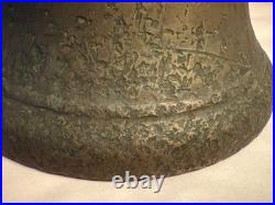ANTIQUE NAUTICAL MARITIME BRASS BRONZE SHIPS BELL 15 Tall with Loop WEIGHT 10 lbs