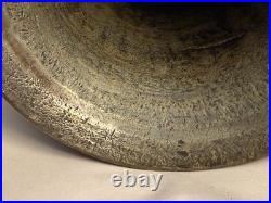 ANTIQUE NAUTICAL MARITIME BRASS BRONZE SHIPS BELL 15 Tall with Loop WEIGHT 10 lbs