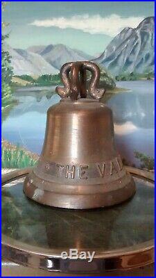ANTIQUE OLD'THE VALENTIN'S' Nautical Ship's Bell VERY RARE