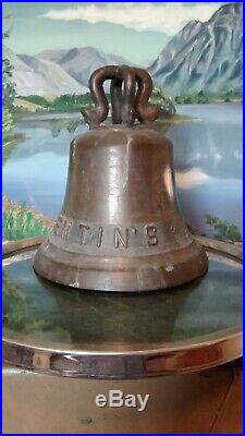 ANTIQUE OLD'THE VALENTIN'S' Nautical Ship's Bell VERY RARE