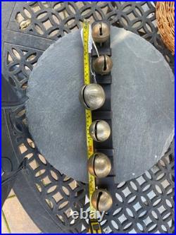 A set of William Barton Sleigh Bells Signed OBO and OWO