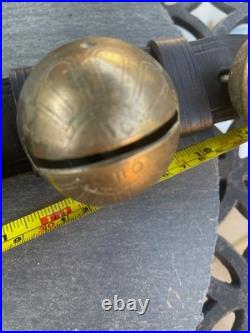 A set of William Barton Sleigh Bells Signed OBO and OWO