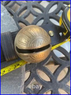 A set of William Barton Sleigh Bells Signed OBO and OWO