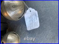 A set of William Barton Sleigh Bells Signed OBO and OWO