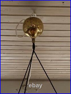 Alvar Aalto. Golden Bell Chandelier manufactured by Louis Poulsen