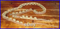 Ant Vtg Set Of 40 Original Brass Sleigh Bells, As Found, Clear Jingle Bell Sound