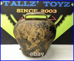 AntiqueSwiss Alpine Cow BellCirca 1890-1930 HandcraftedWith Clapper Original