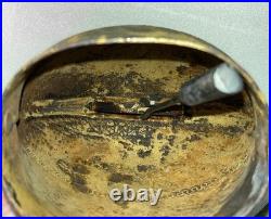 AntiqueSwiss Alpine Cow BellCirca 1890-1930 HandcraftedWith Clapper Original
