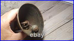Antique 0 A Paris Bronze Cow Bell Cowbell & Cow Collar with Jingle Bells