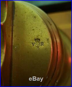 Antique 14lb Bell Weight Marked VR and GR
