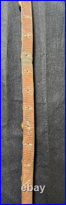 Antique 15 brass sleigh bells pat'd 5/14/1878 on still pliable leather strap