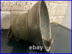 Antique 1800s Brass Bronze Bell Chapel by Andreotti-Balestra-Galli Swiss Ringer