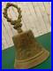 Antique 1800s Cast Bronze Spanish Colonial Mission Bell 8 Inches Tall