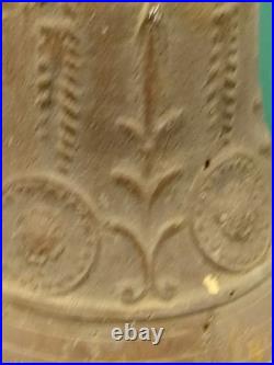 Antique 1800s Cast Bronze Spanish Colonial Mission Bell 8 Inches Tall