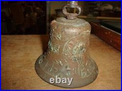 Antique 1811 Bronze Mission Bell Spanish colonial Mexico