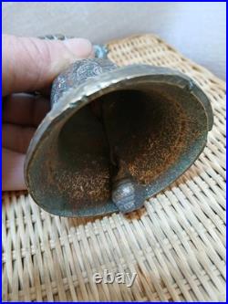 Antique 1811 Cast Bronze Spanish Colonial Mission Bell 5 Inches Tall