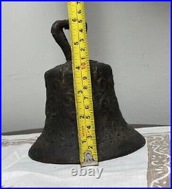 Antique 1811 Mission Bell Spanish Colonial Mexico Brass / Bronze Church Saint 6