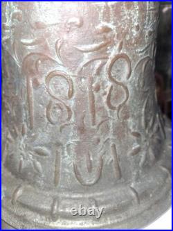 Antique 1818 Bronze Mission Bell From Mexico