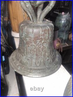Antique 1818 Bronze Mission Bell From Mexico