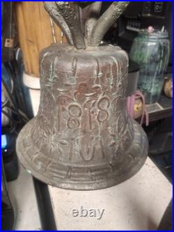 Antique 1818 Bronze Mission Bell From Mexico