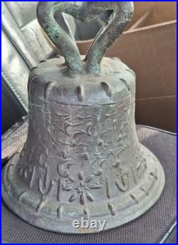 Antique 1818 Bronze Mission Bell From Mexico