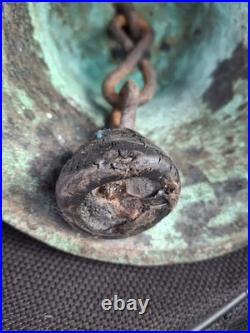 Antique 1818 Bronze Mission Bell From Mexico