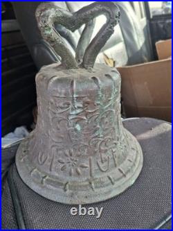 Antique 1818 Bronze Mission Bell From Mexico