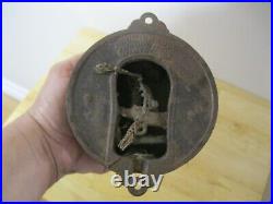 Antique 1870's Eastlake Doorbell Brass Architectural Door Bell 1876 Victorian