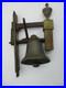 Antique 1916 Brass Bell From The Palace Modena Wein III, Beatrixgasse, Austria