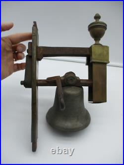 Antique 1916 Brass Bell From The Palace Modena Wein III, Beatrixgasse, Austria